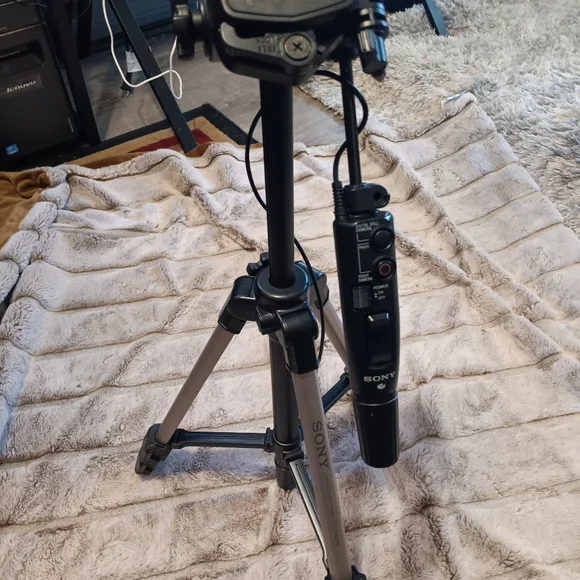 🔥SONY VCT-D580RM Remote Control Camera / Camcorder Tripod LANC cable type🔥
